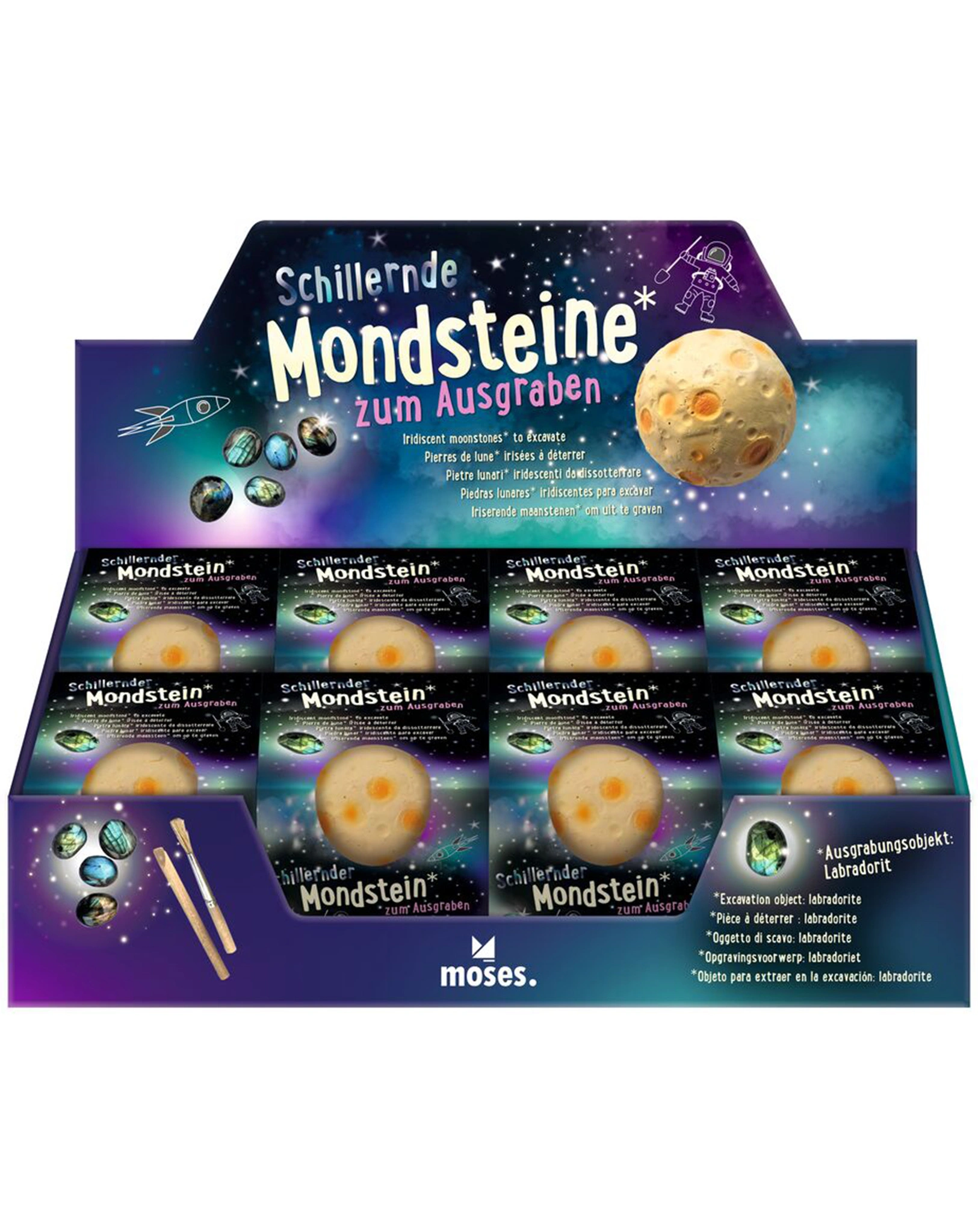 Ausgrabungsset MONDSTEINE