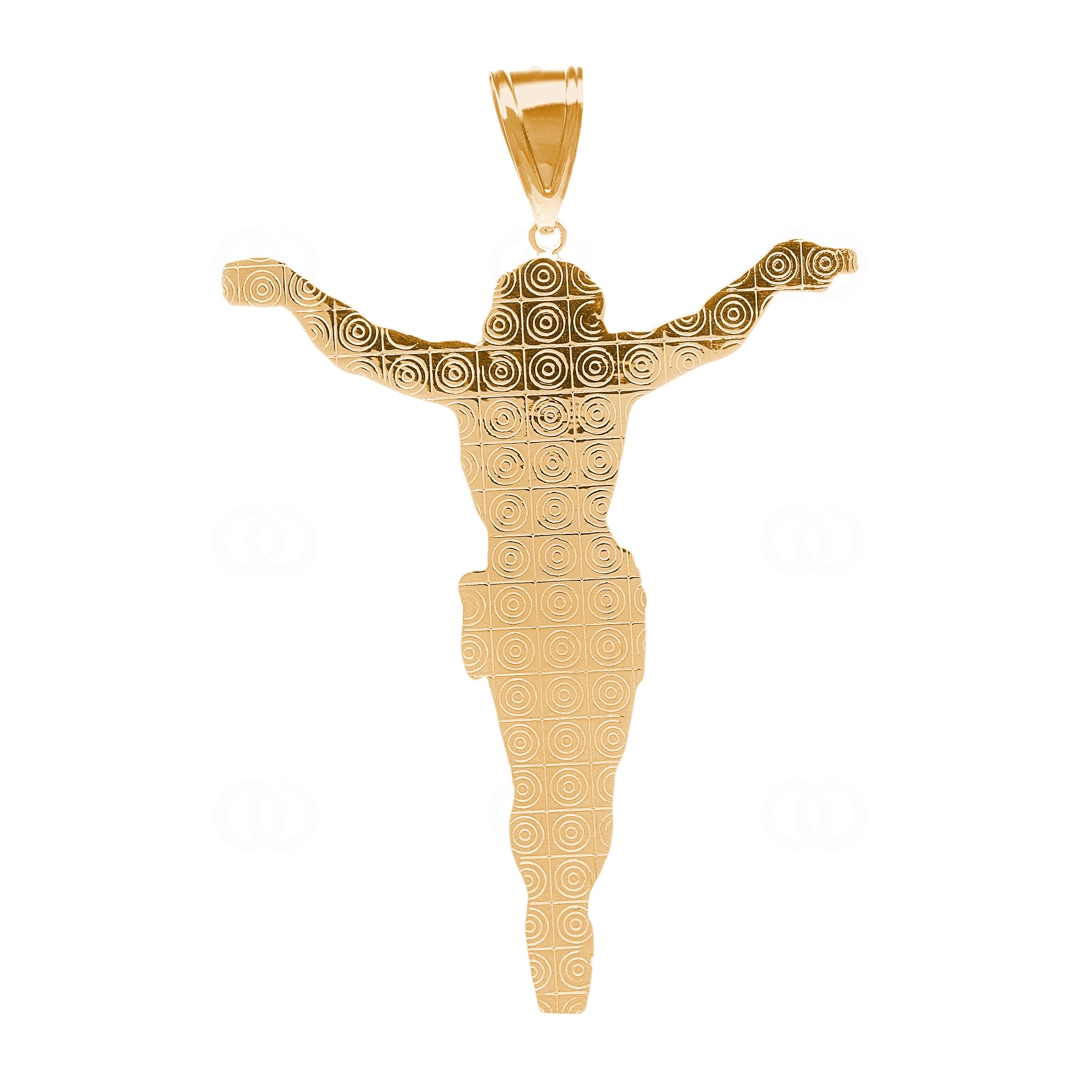 Anhänger 750/18 K Gelbgold Jesus
