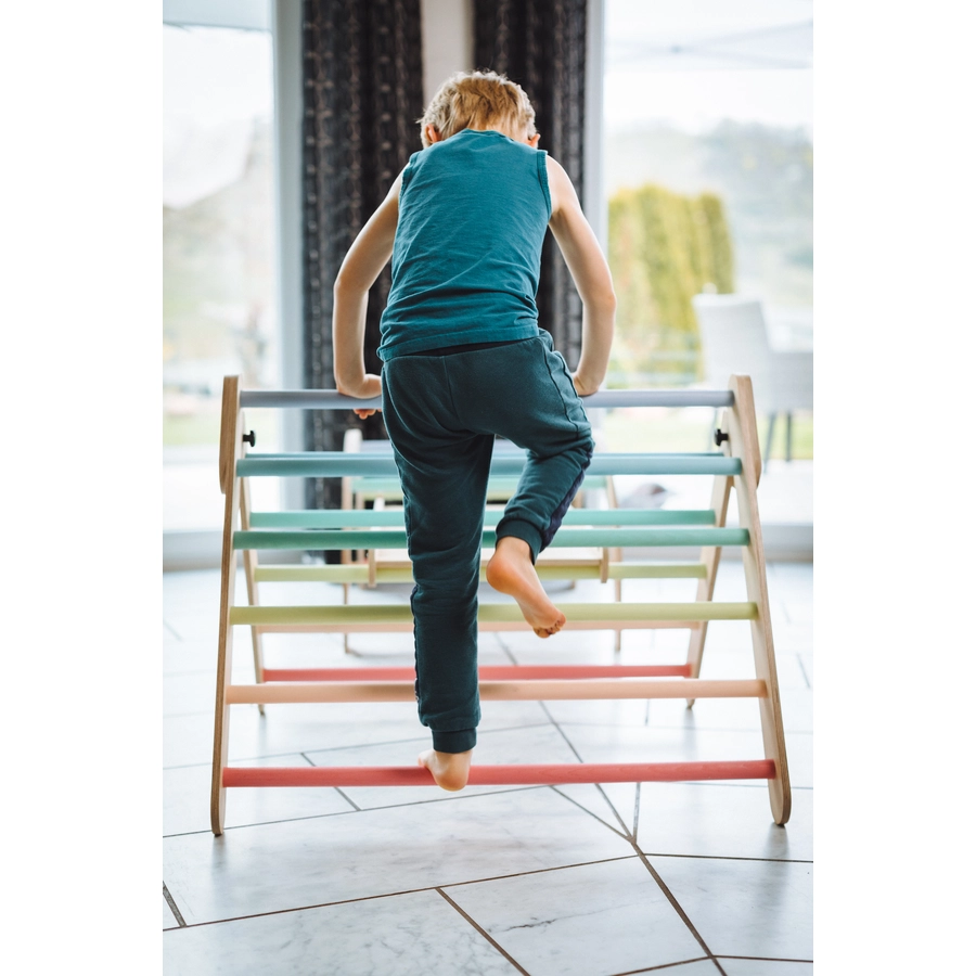 tiSsi® Pikler-Dreieck Pastell bunt