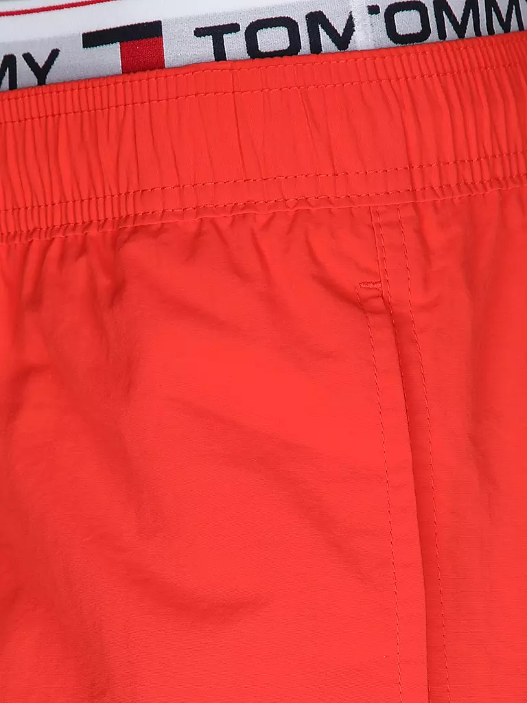 TOMMY HILFIGER Badeshorts rot