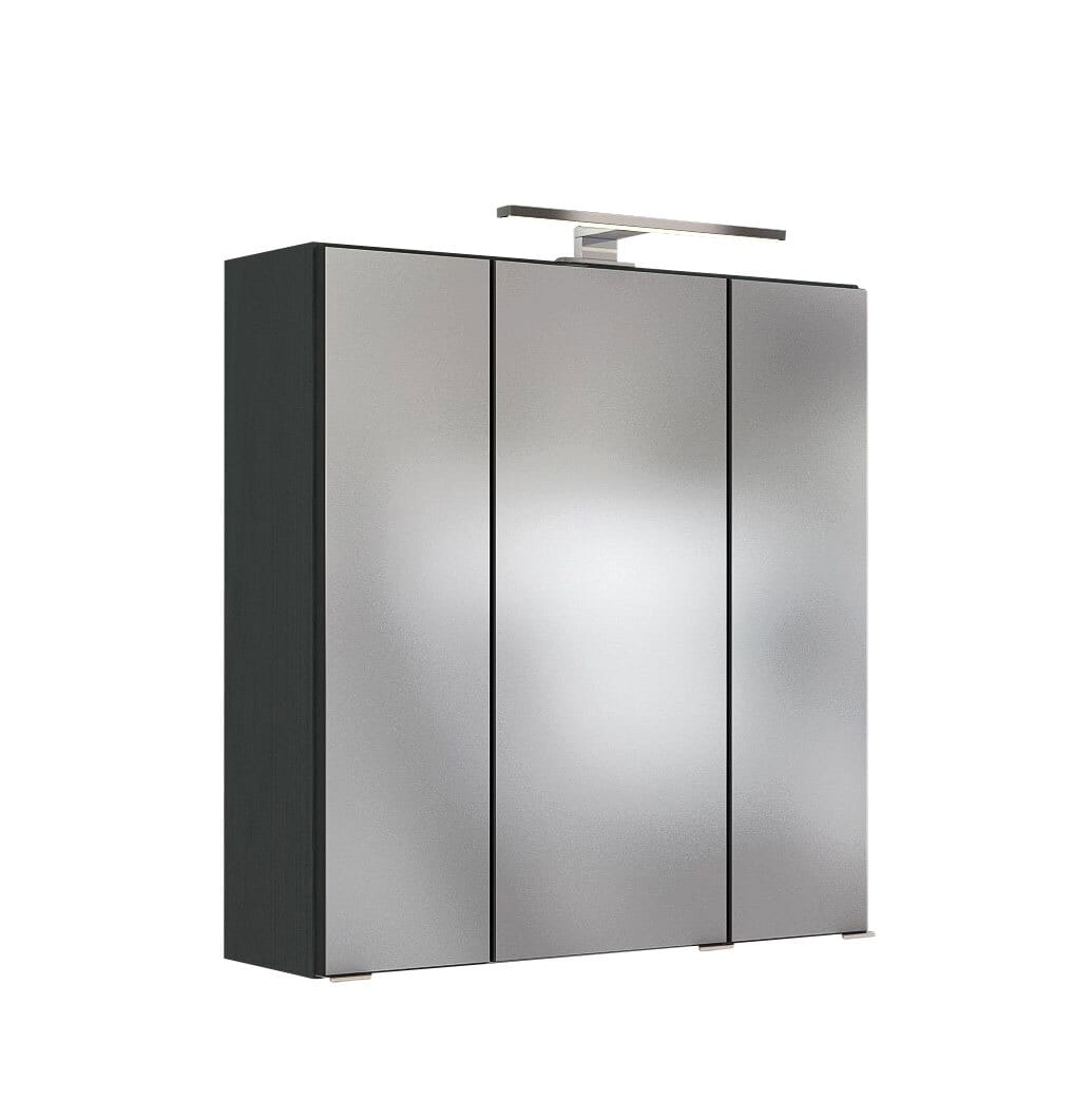 Spiegelschrank BAABE 60 x 66 cm Graphit matt