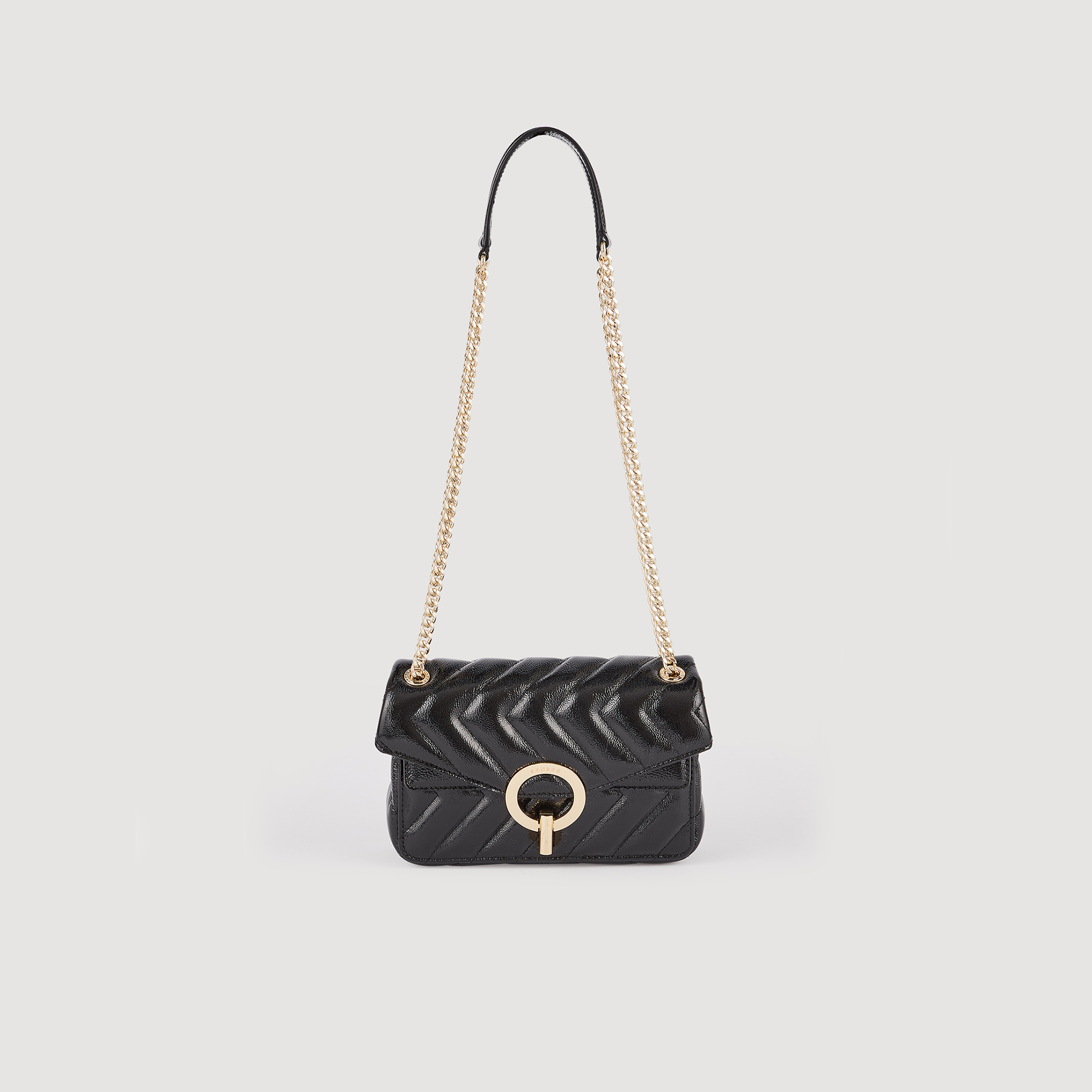 Petit sac Yza en cuir vernis
