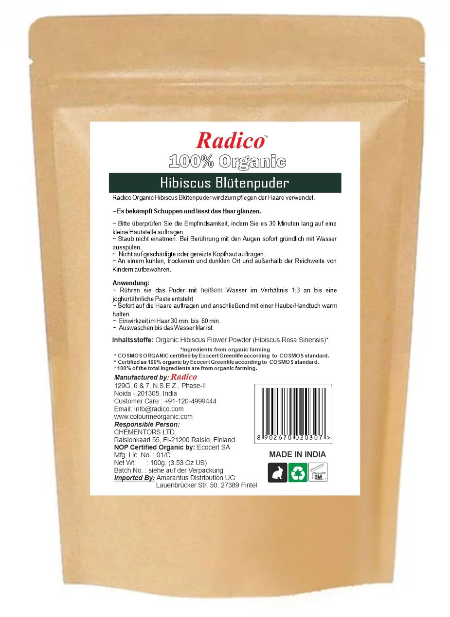 Radico Organic Hibiscus Powder