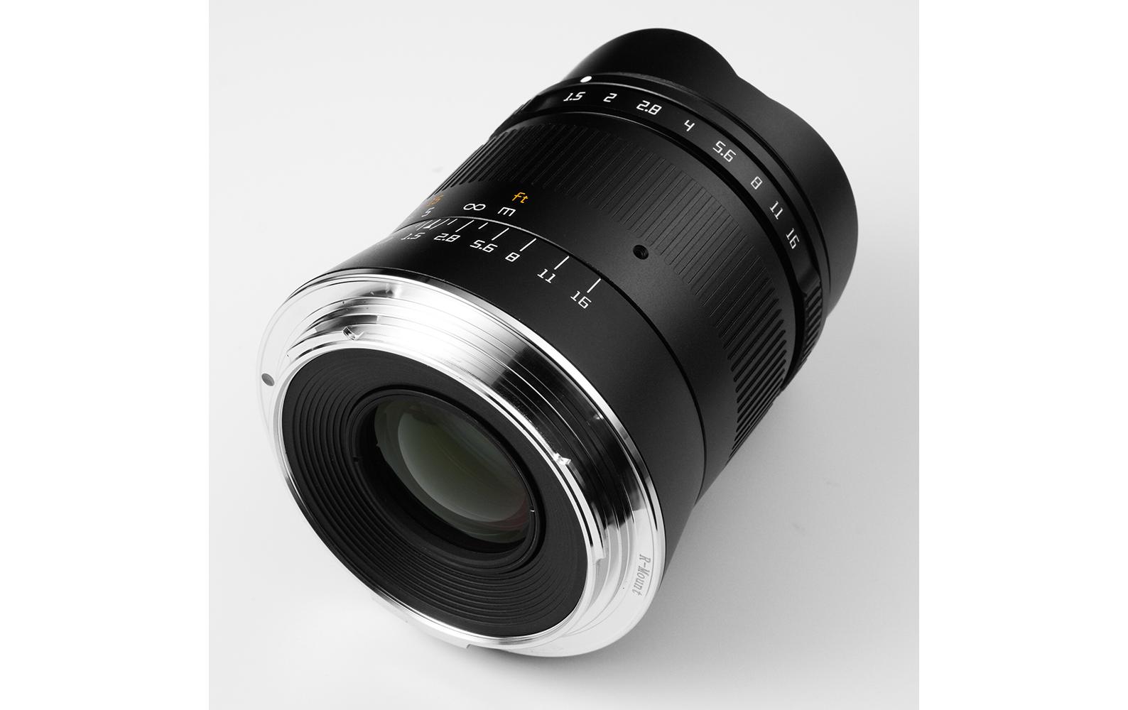Festbrennweite 21mm F/1.5 – Canon RF<br>Festbrennweite mit manuellem Fokus