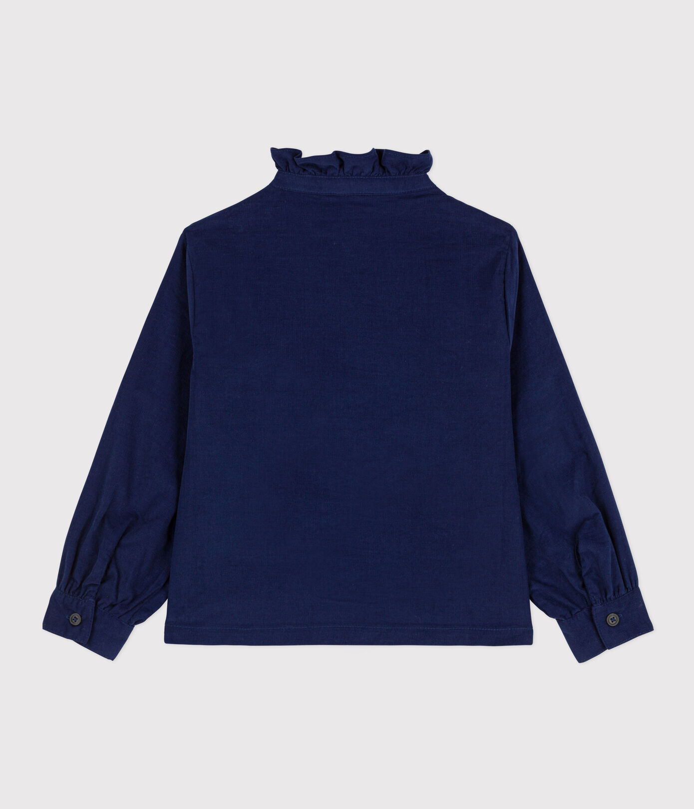 Blouse en velours fin enfant fille