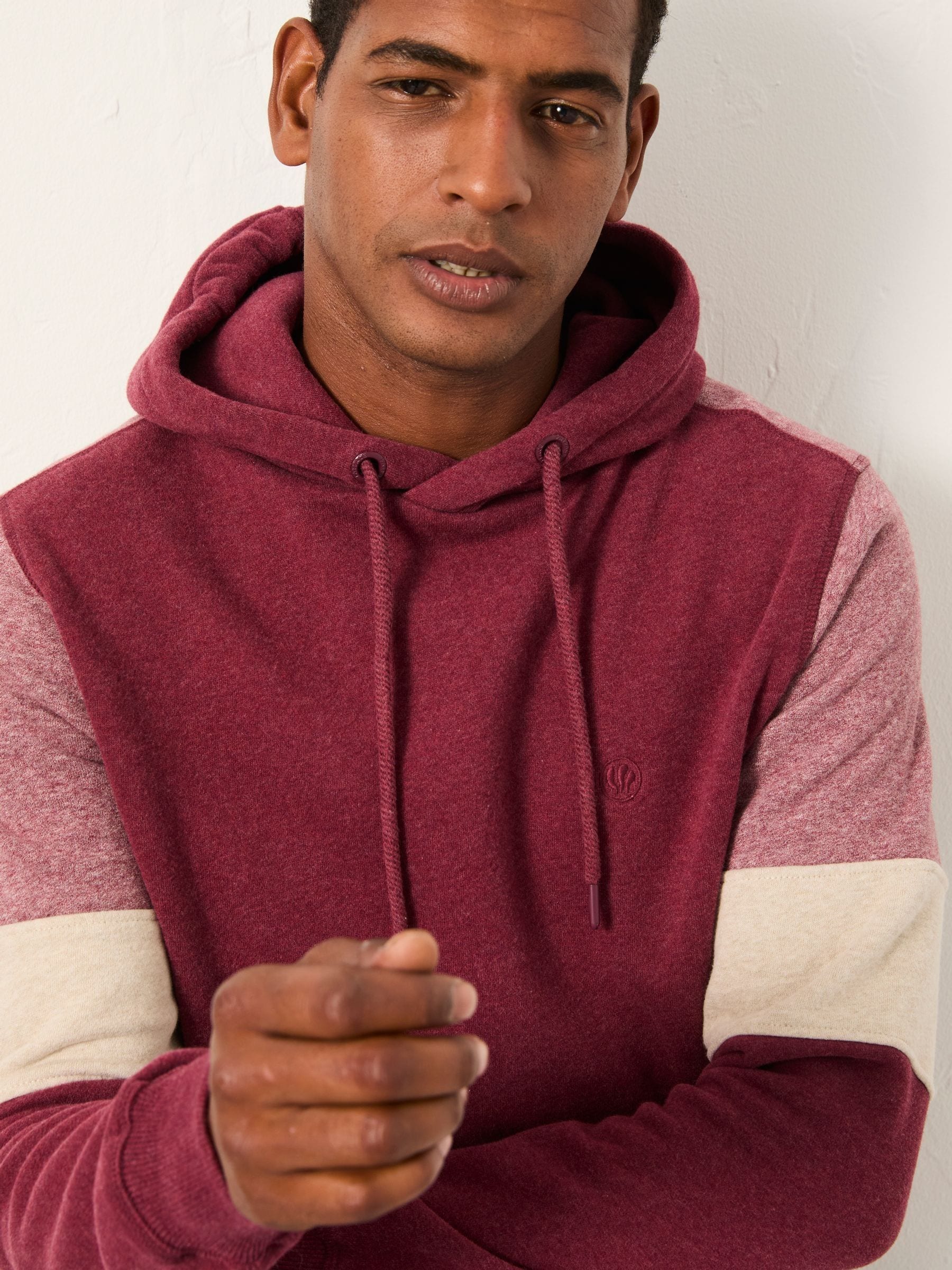 FatFace Brooke hoodie met snit en naaiwerk
