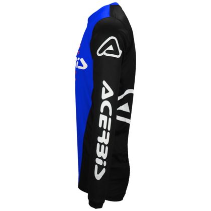 Maillot cross Acerbis MX J-TRACK INC. 2024 - Bleu / Noir