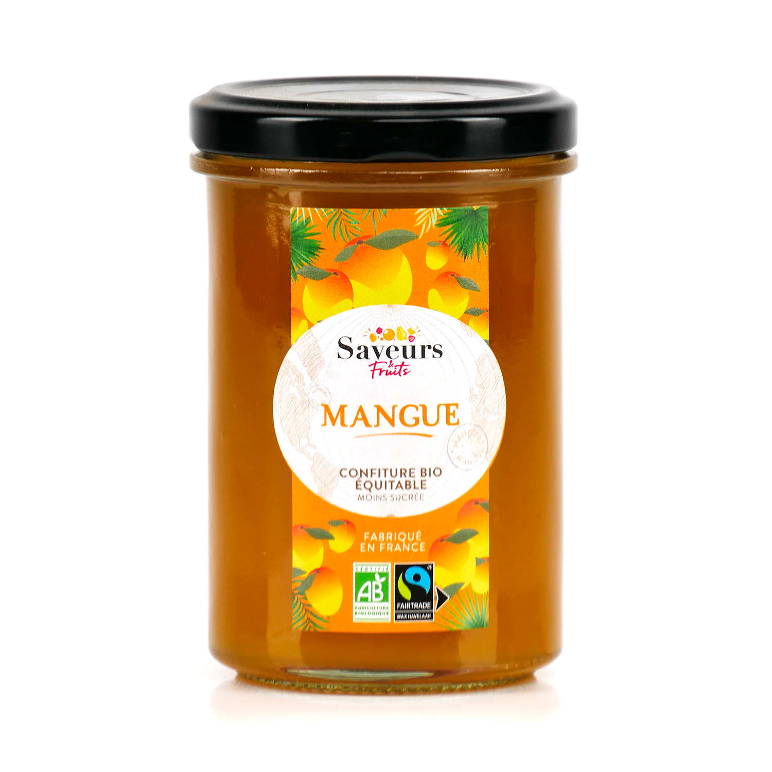 Confiture extra de mangue bio et équitable