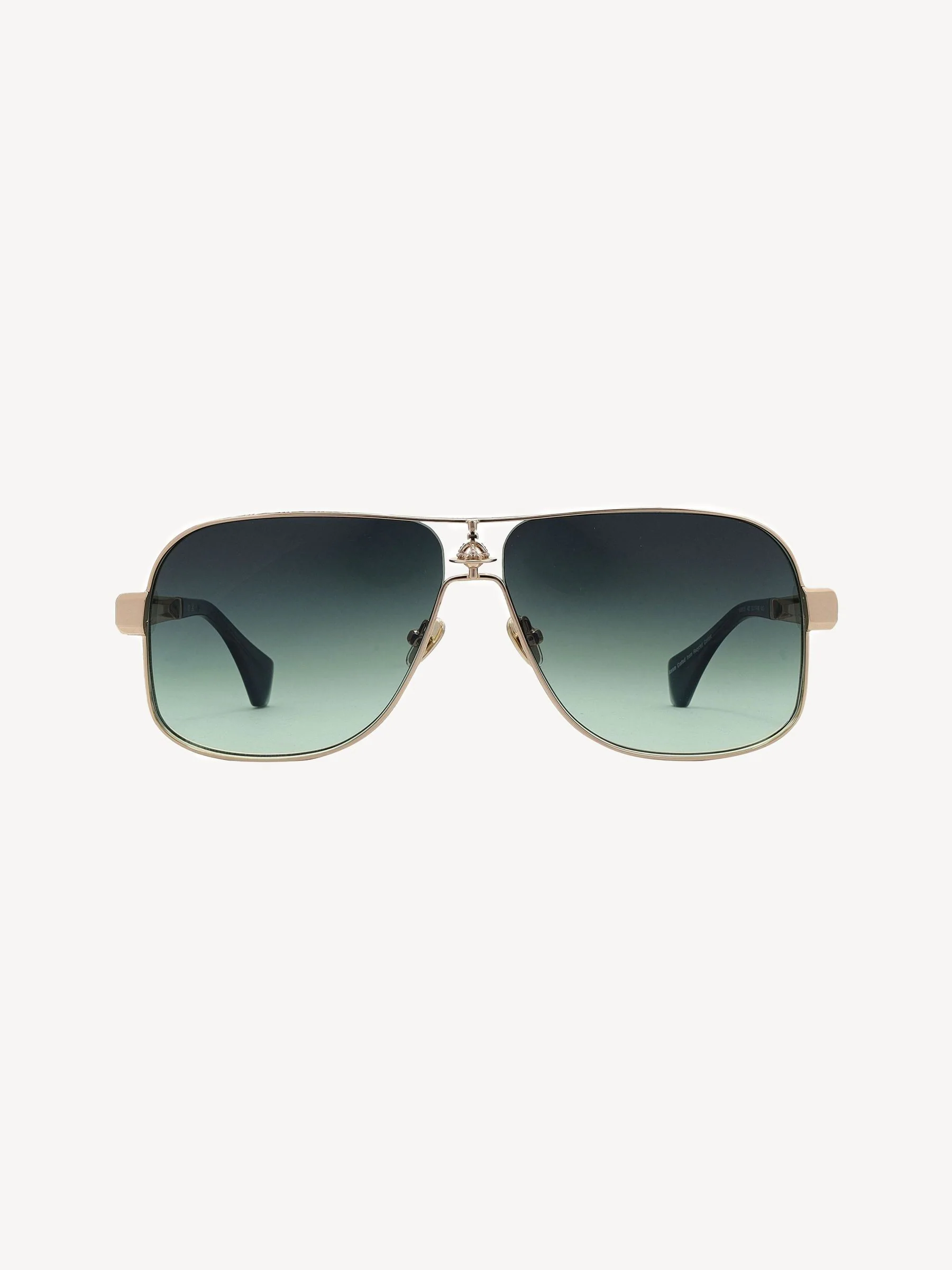 Goud - Vivienne Westwood Keith VW5101 410 Shiny Sunglasses
