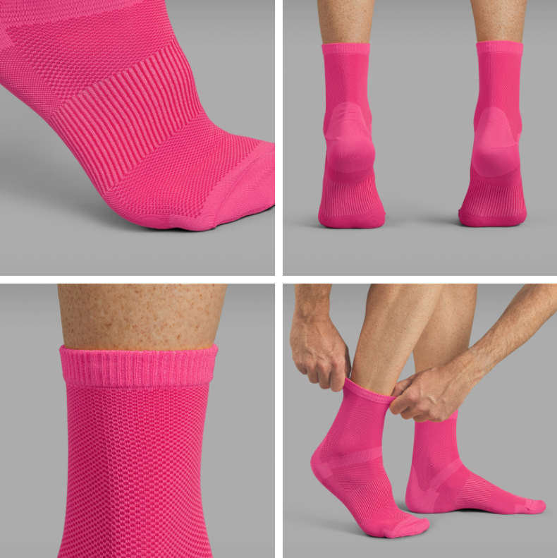 GripGrab Lightweight Airflow Strømper Pink