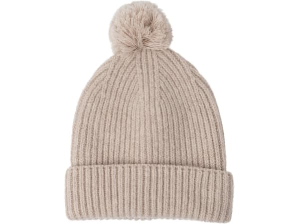 Forfremmelse! Lodger Hatter Folklore merinoull lue Beige 3-6m HTM 630_3-6