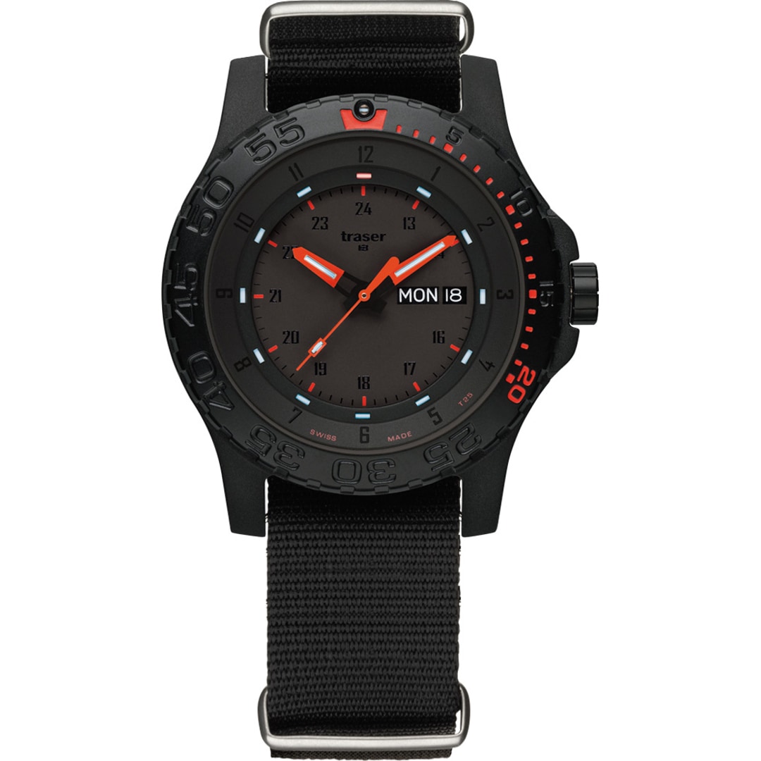 traser P66 Tactical Mission Red Combat