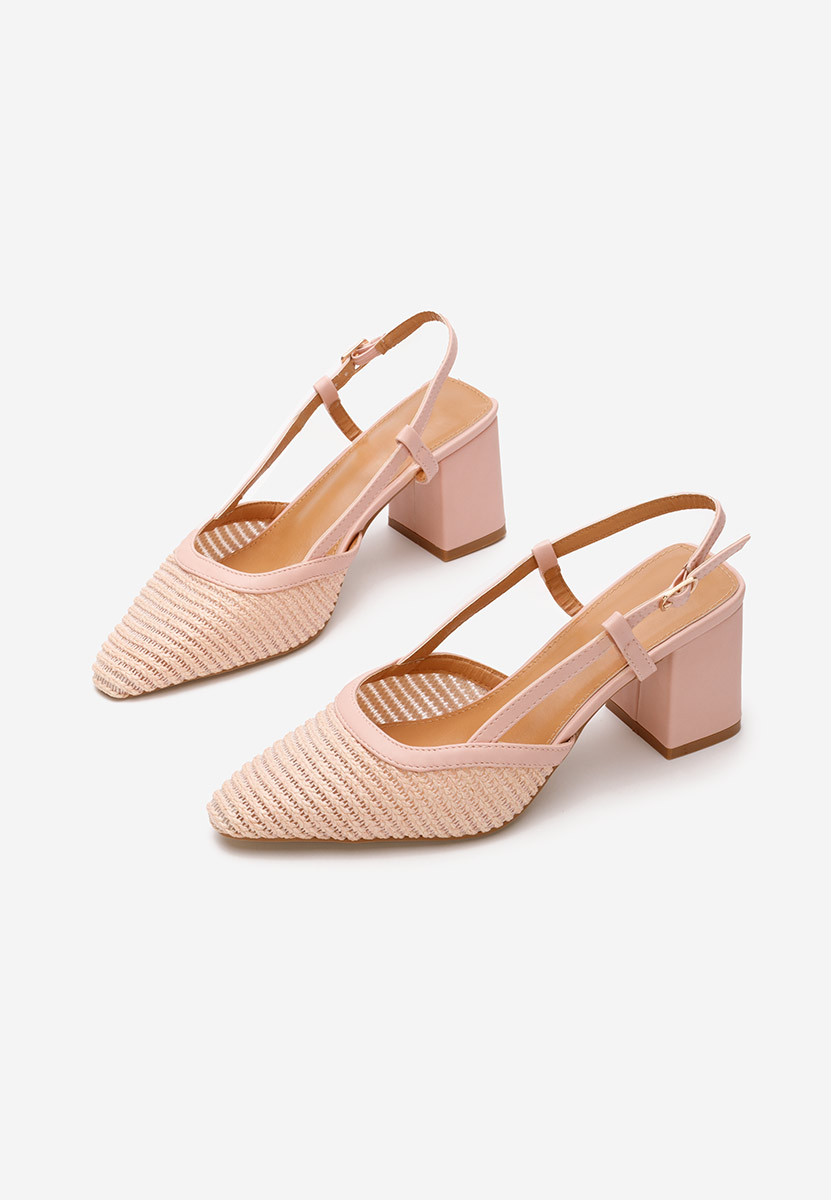 Chaussures slingback roses Triabela