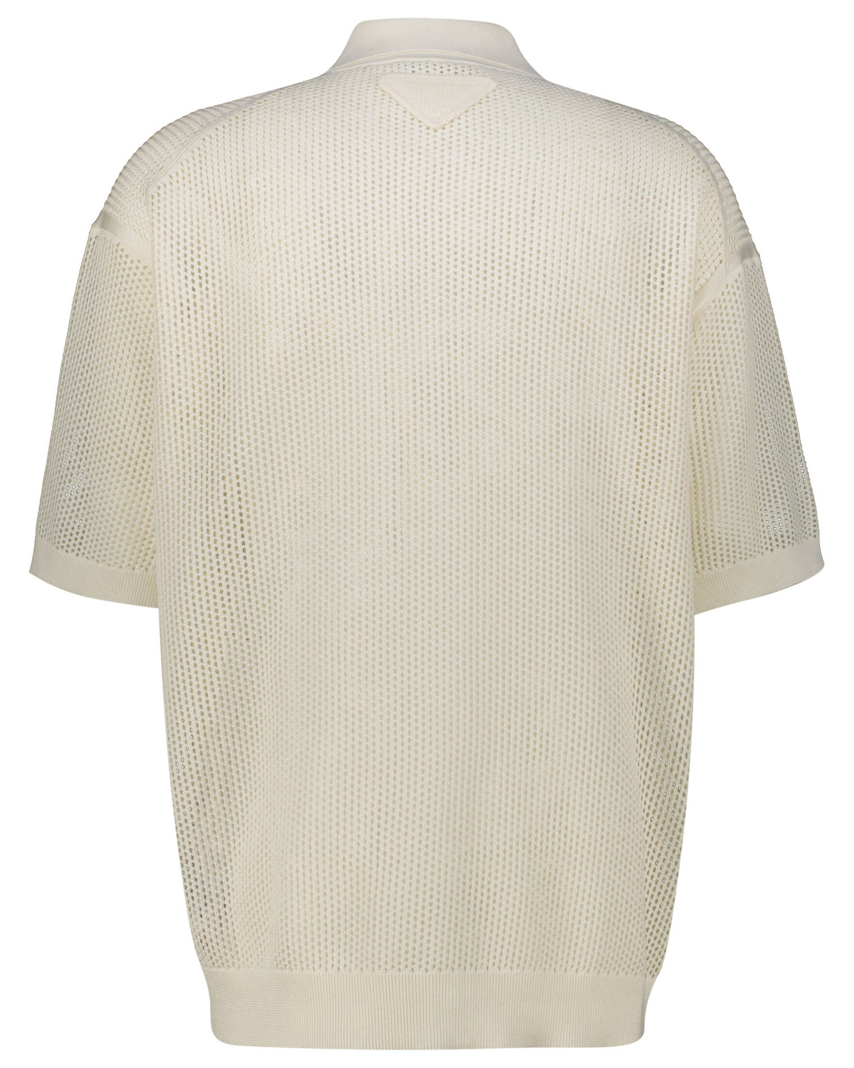 Prada| Herren Strickshirt mit Seide Kurzarm