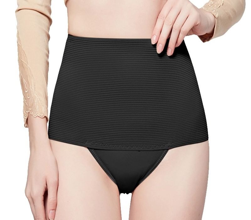 Merkalf - Hoge taille, gepaneelde corrigerende panty