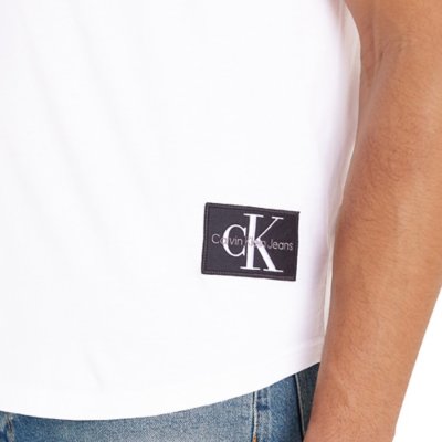 Tee-shirt à manches courtes homme Badge Round CALVIN KLEIN