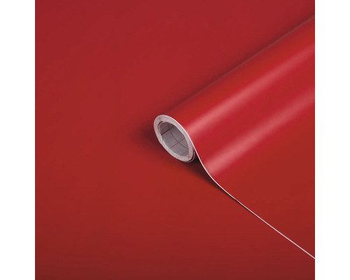 dc-fix® kleeffolie, effen mat, signaalrood, 45x200 cm