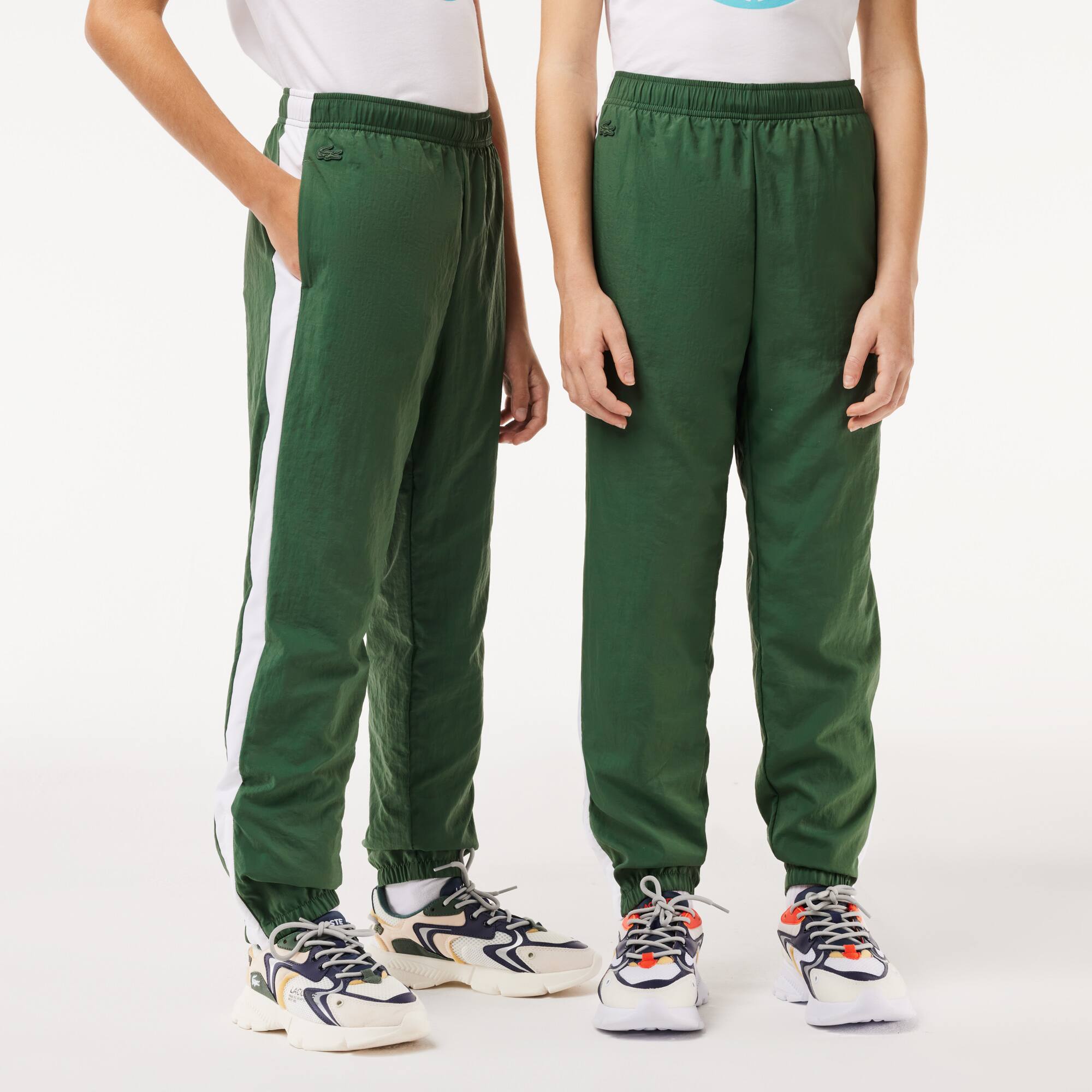 Trainingshose mit Colourblock Trainingsanzüge - Grün - Lacoste - Kinder