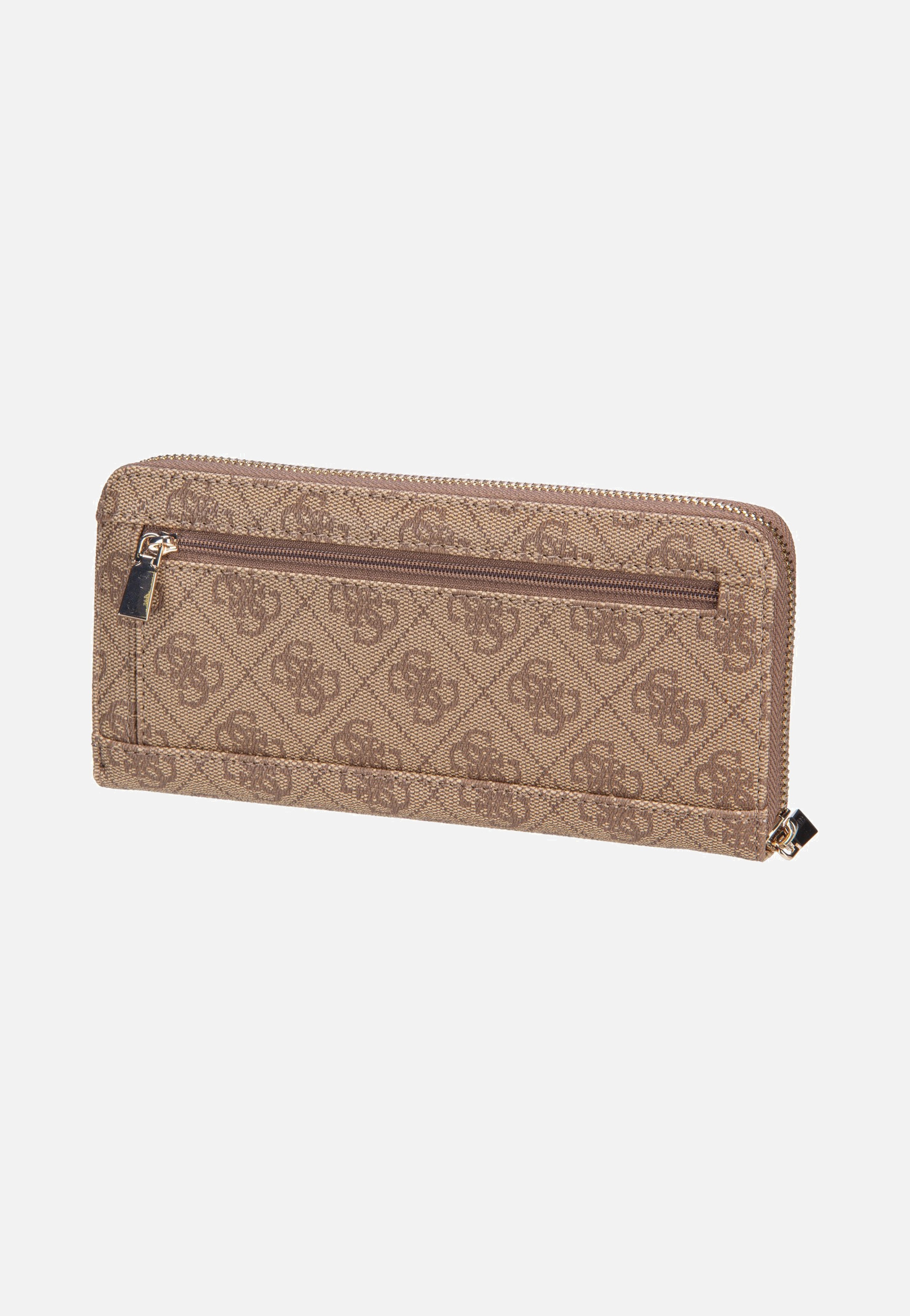 Laurel II Slg Large Zip Around Latte Logo - Portemonnaie
