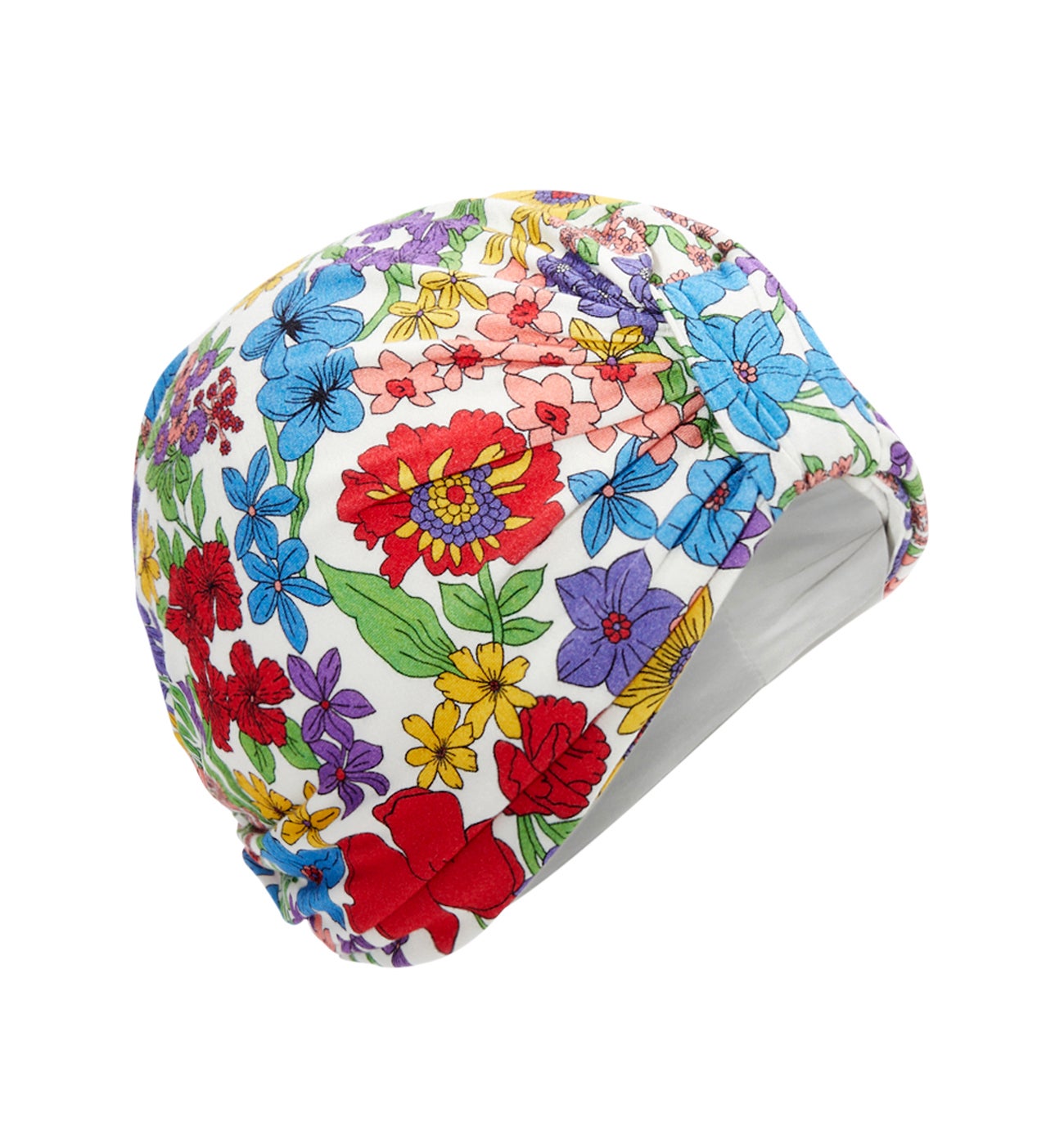Bonnet-turban en jersey Femme - Imprimé écru