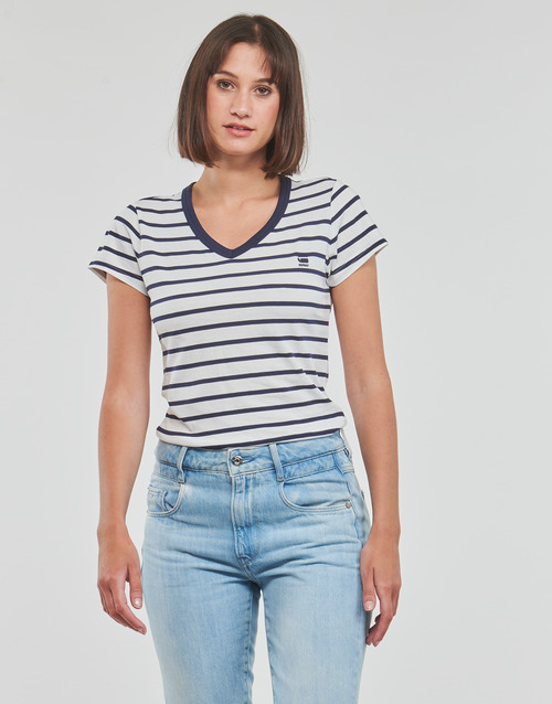 G-Star Raw - EYBEN SLIM V - Blanc / Marine