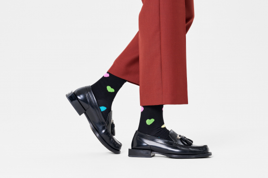 Happy Socks Heart Sock Socken in Mehrfarbig