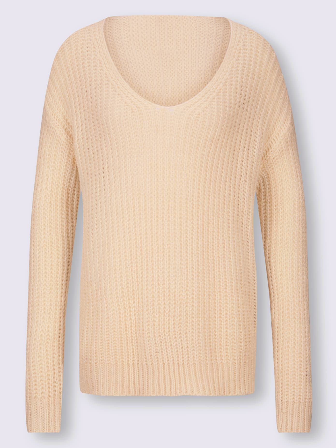 Pull encolure en v flatteuse