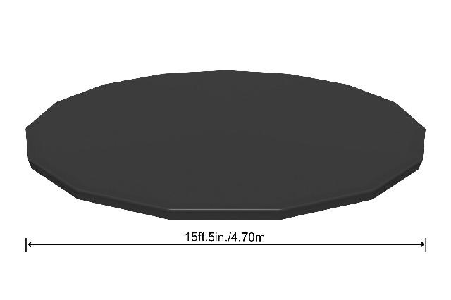Bestway Cover Sirocco Frame Rond 457cm