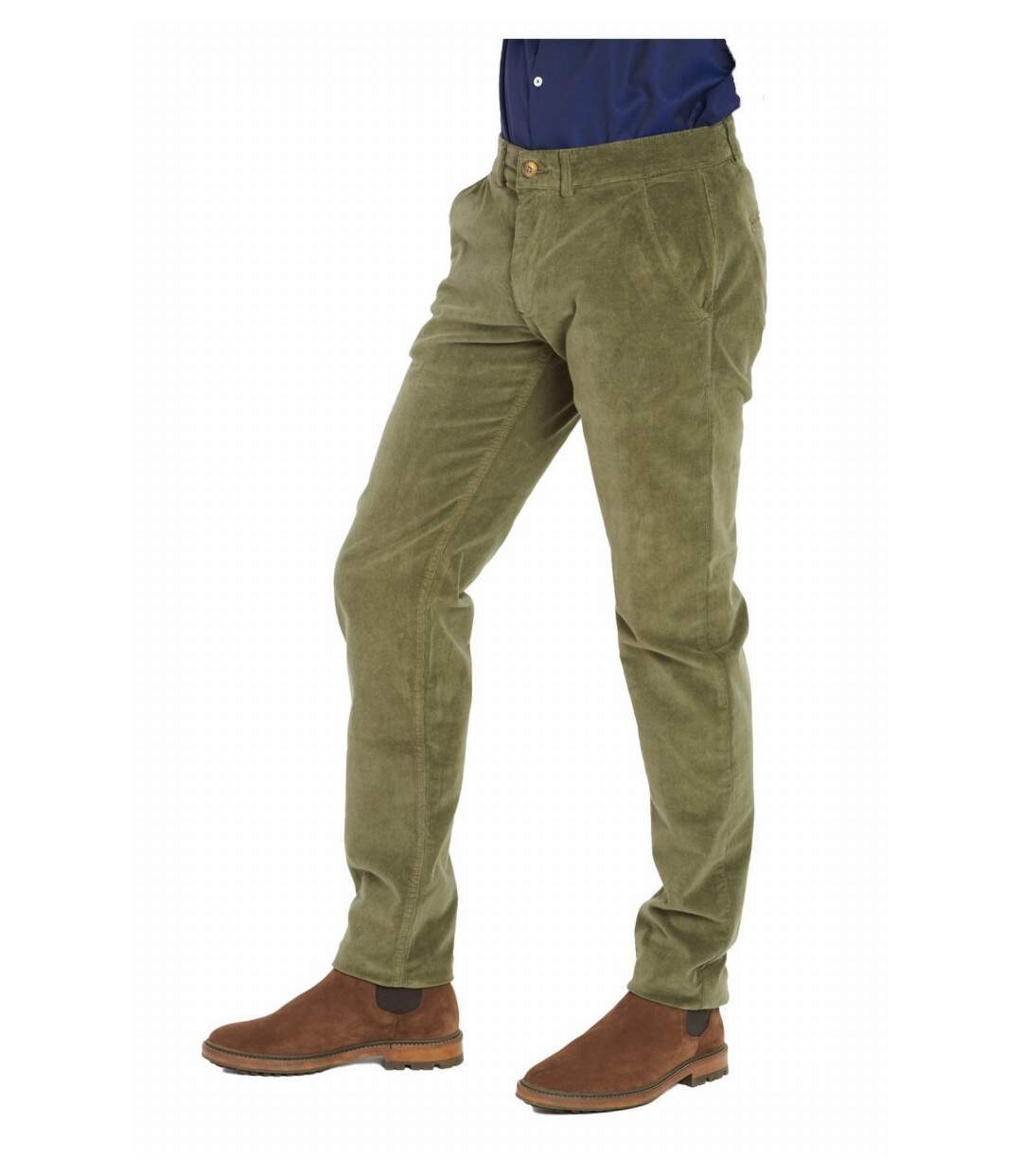 Pantalon chino velours cotelé