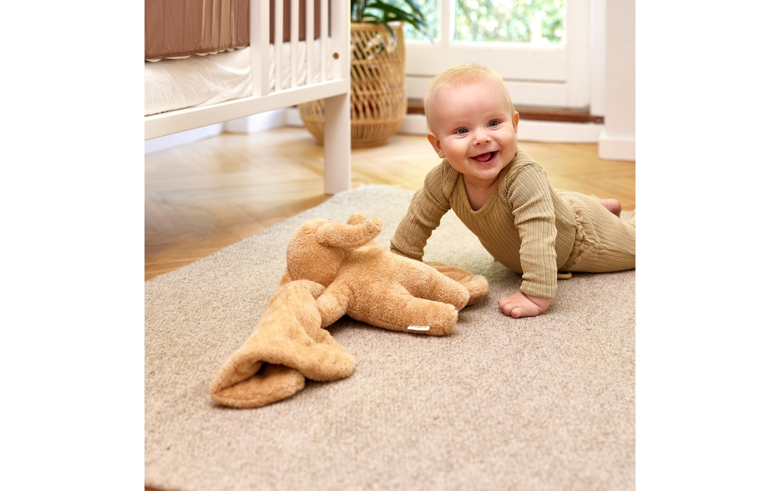 Warm & Weight Plush BrownPlüschtier aus Bio-Baumwolle mit therapeutischer Wirkung