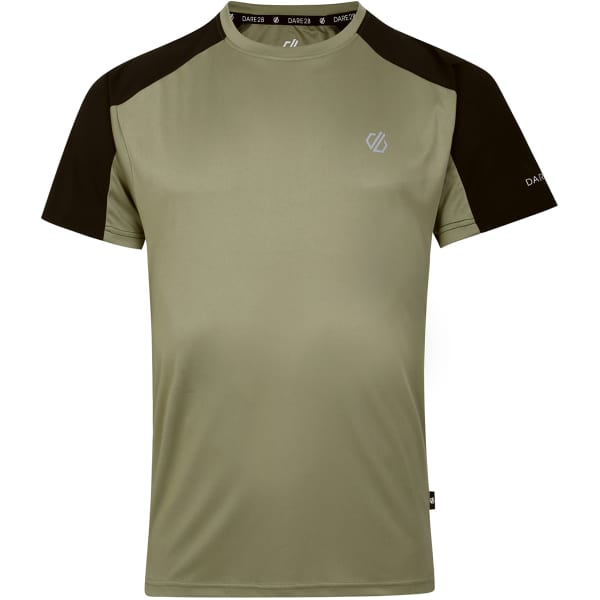 T-shirt running DARE 2B DISCERNIBLE II TEE OIL GREEN/BLACK
