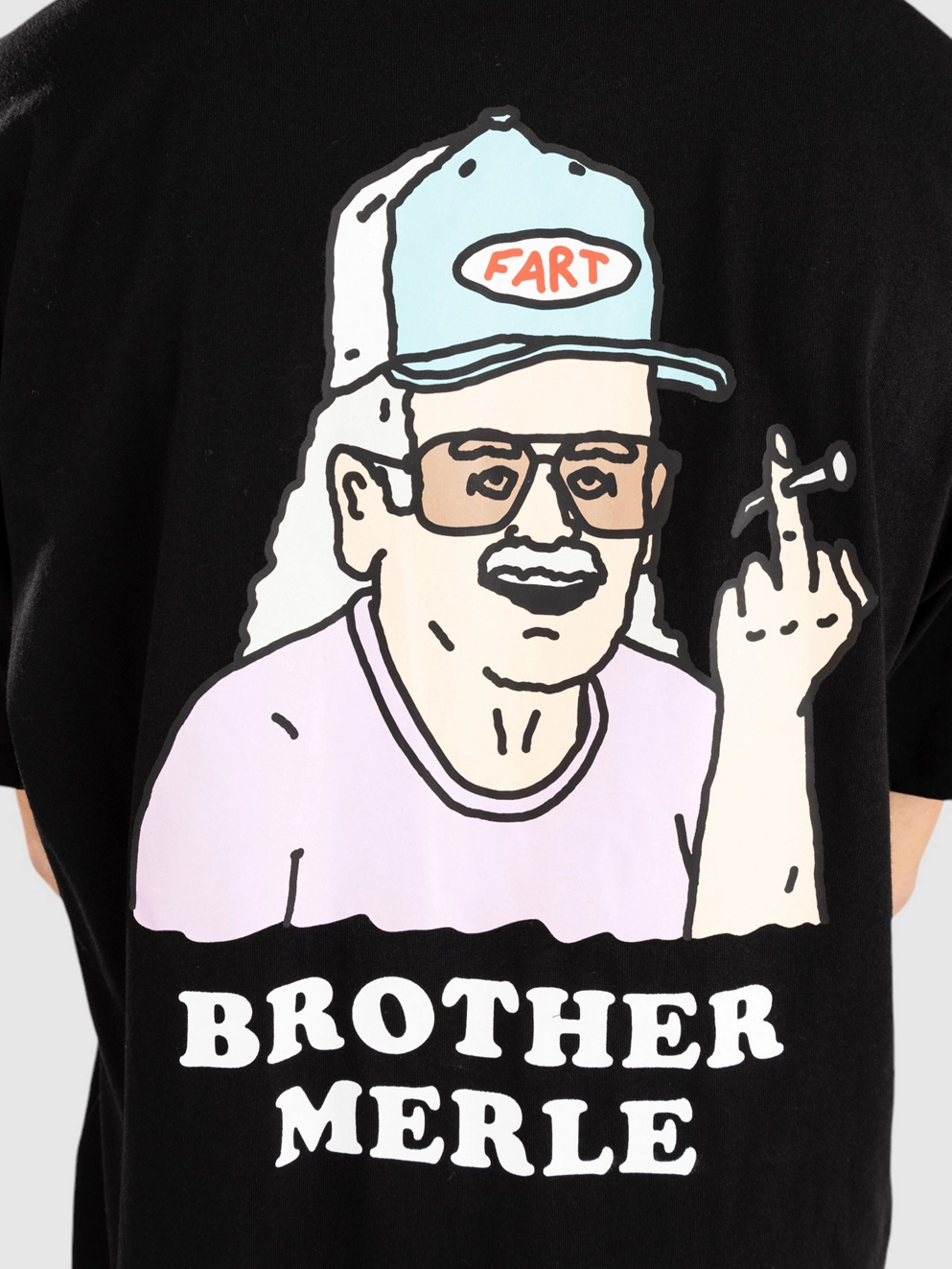 Brother Merle Dwight T-Shirt black