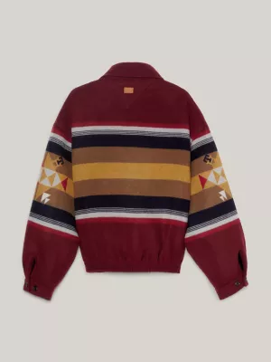 Jaqueta listrada Tommy x Pendleton Valley