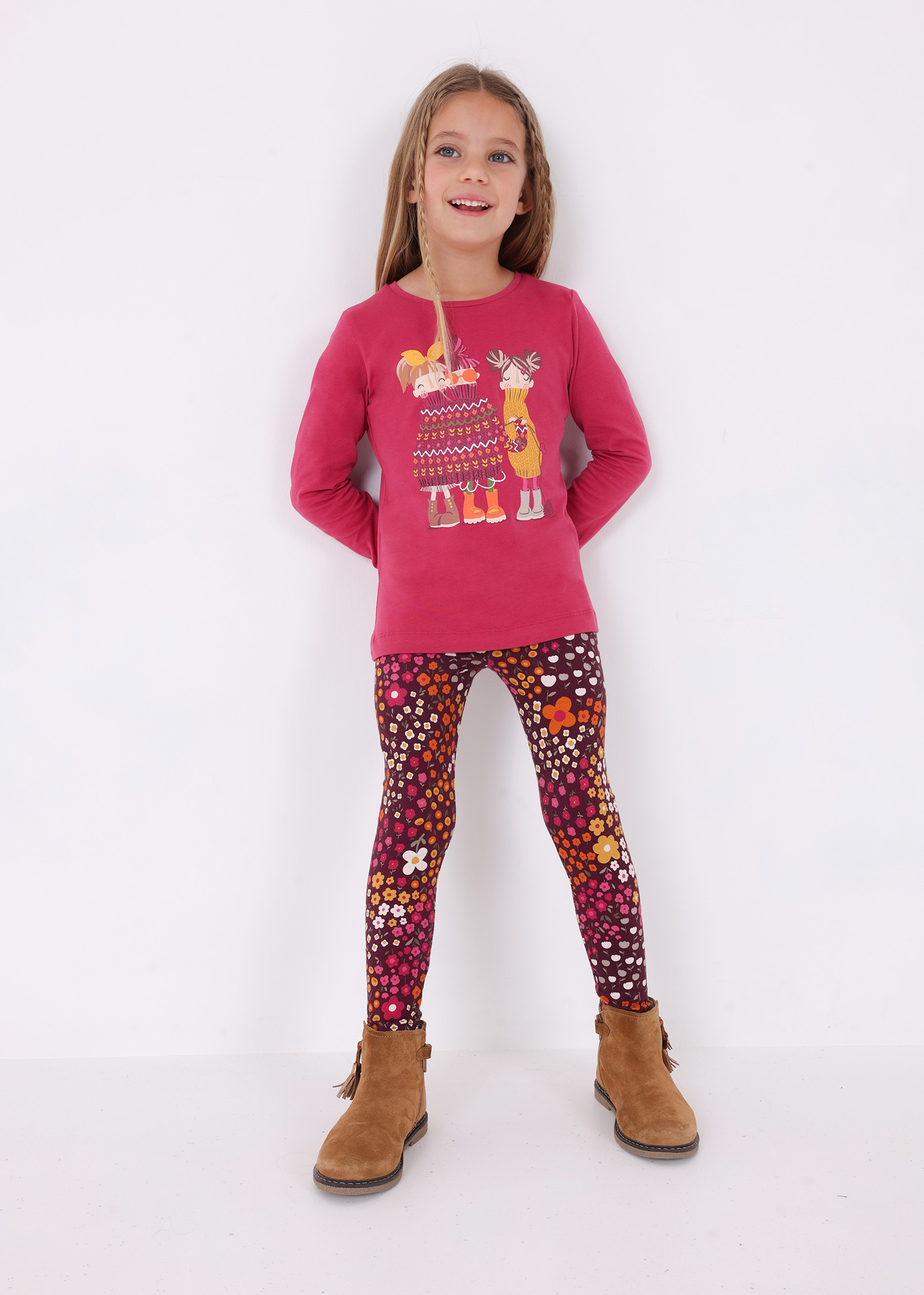 Camiseta estampada Better Cotton para meninas