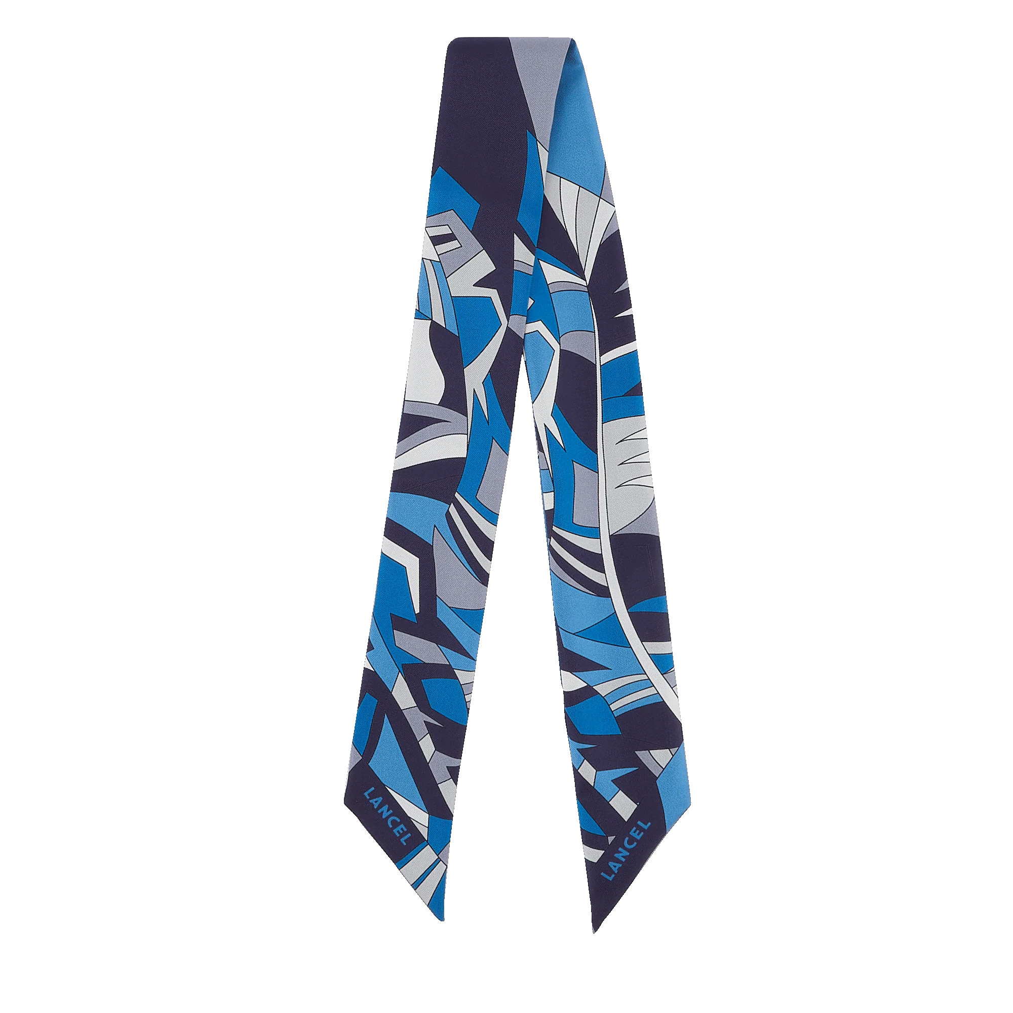 Bandeau Motif Arabesque-Multico Bleu
