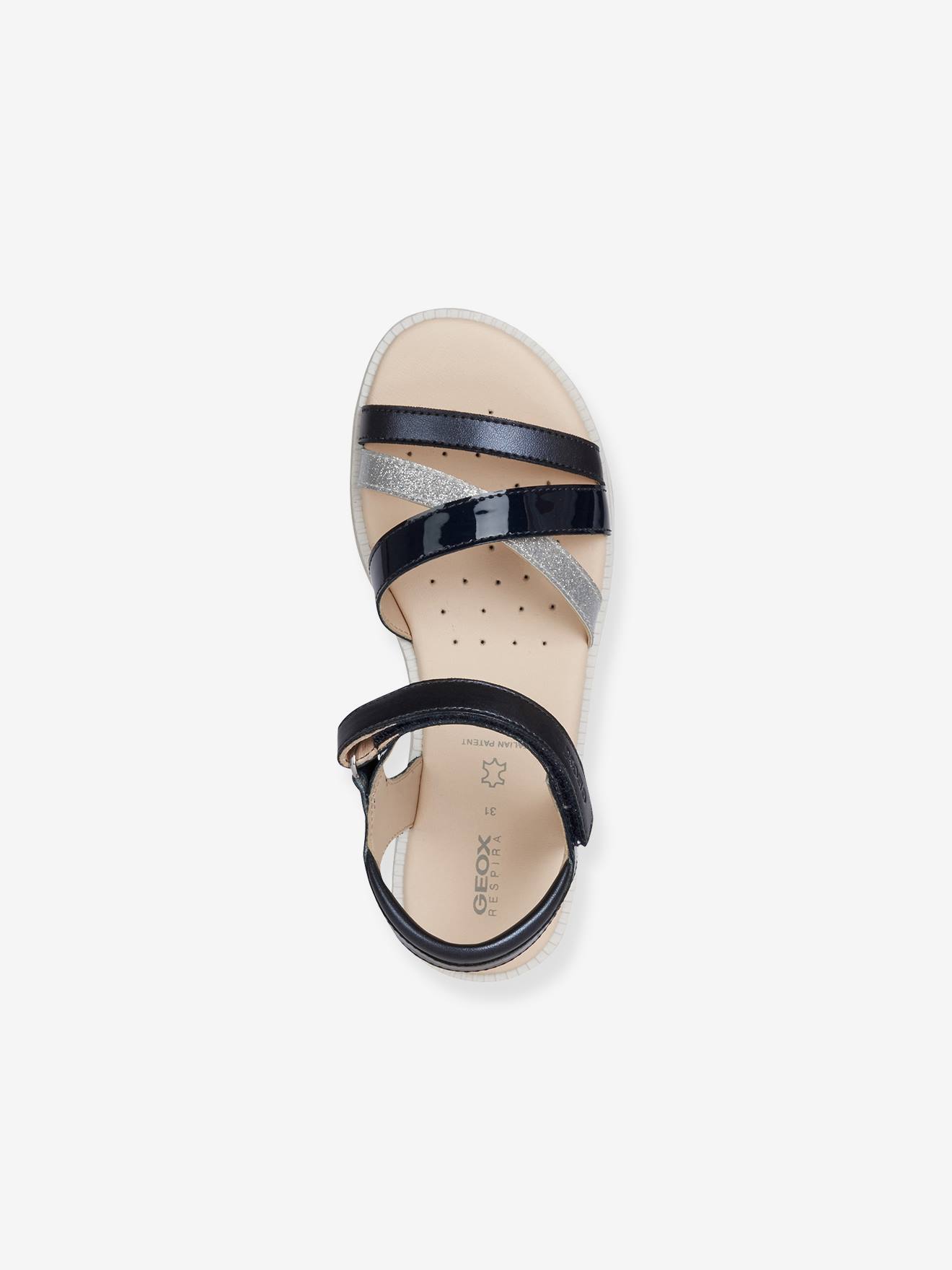 Sandálias infantis Geox® Karly Girl, marrom