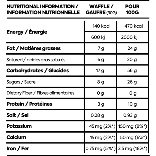 Barres énergétiques NAAK ULTRA ENERGY WAFFLE CHOCOLATE 30G
