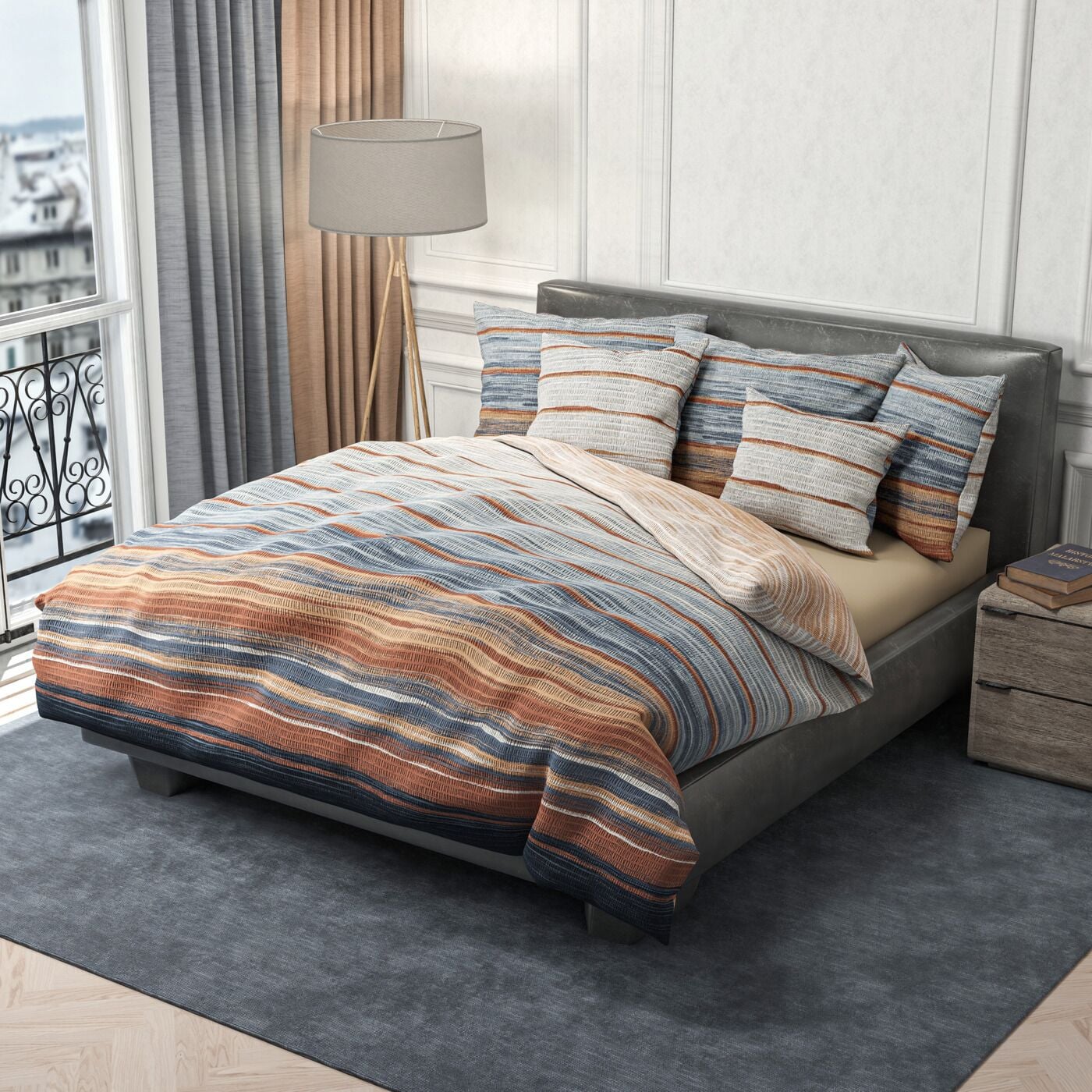 Home FashionSeersucker Bettwäsche «Brush»