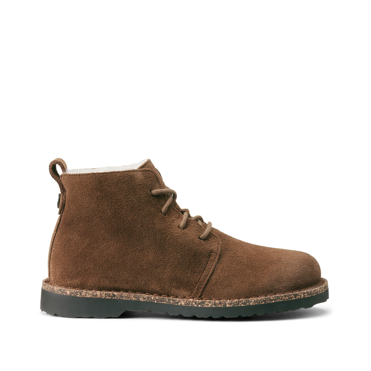 BIRKENSTOCK<br>Botas de tornozelo em couro forrado Uppsala Cukka