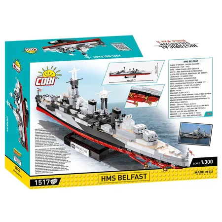 Cobi 4844 Historical Collection - HMS Belfast
