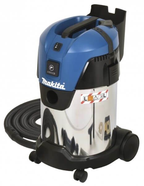 Makita VC3011L droog en natgebruik stofzuiger 1250W L-Klasse