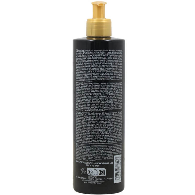 Shampooing profond nourrissant BC botoxine Keragold 475ML
