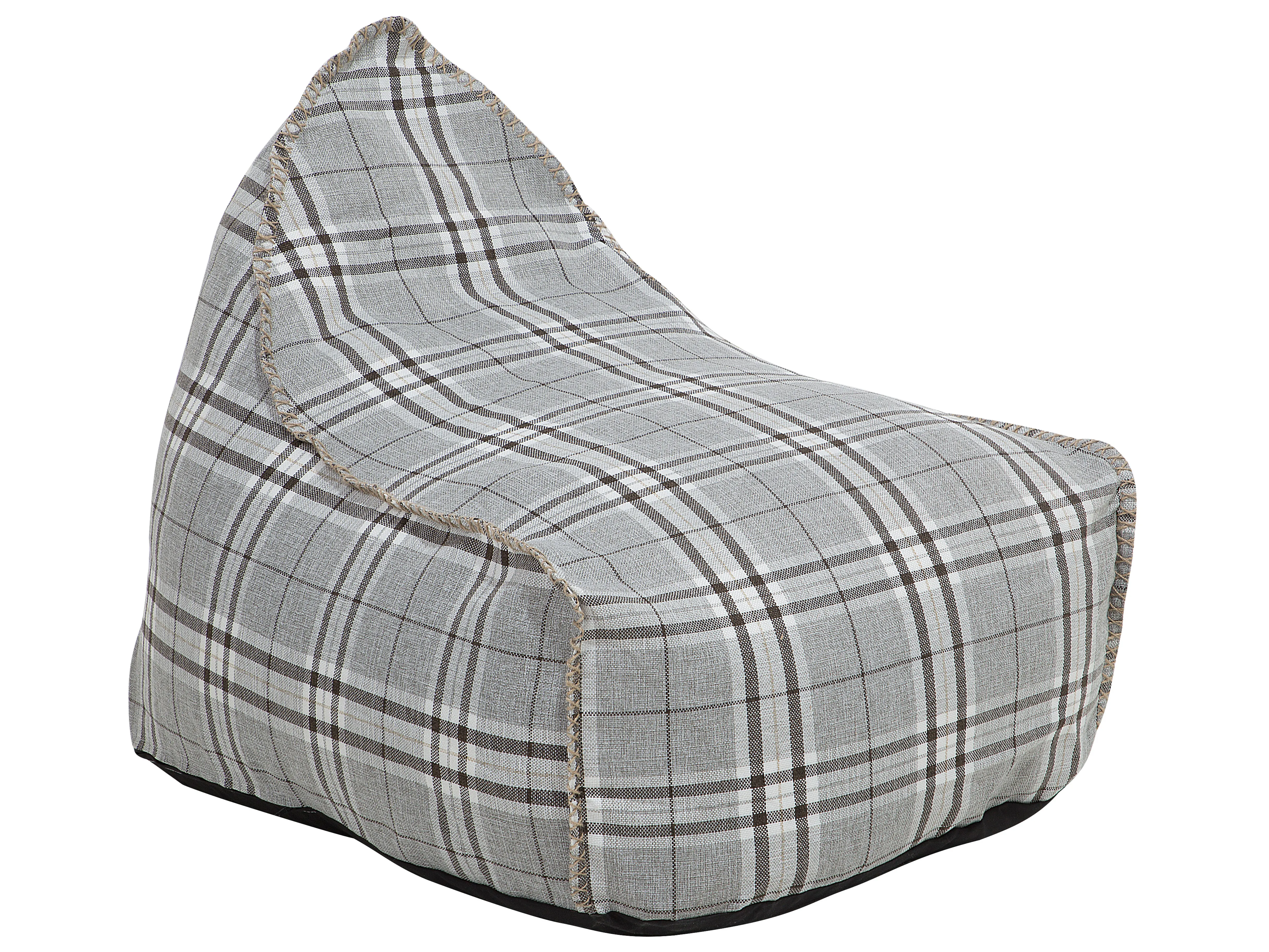 Zitzak 200 L DROP LINEN 63 cm 75 cm Grijs