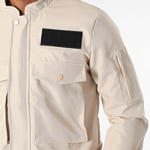 Veste Zippée Beige