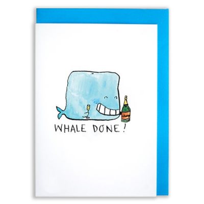 Whale Done Card