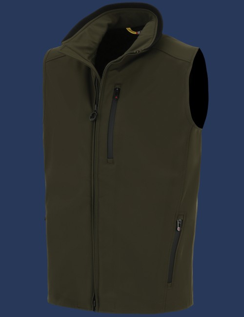 Alpinus Vest DryShellAirTec, Darkarmy