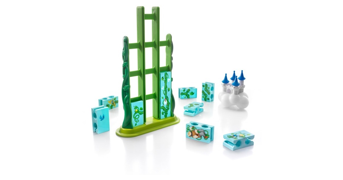 SmartGamesJaak en de Bonenstaak Deluxe Denkspel  (Nederlands, 1 speler, Vanaf 4 - 7 jaar, 60 opdrachten)