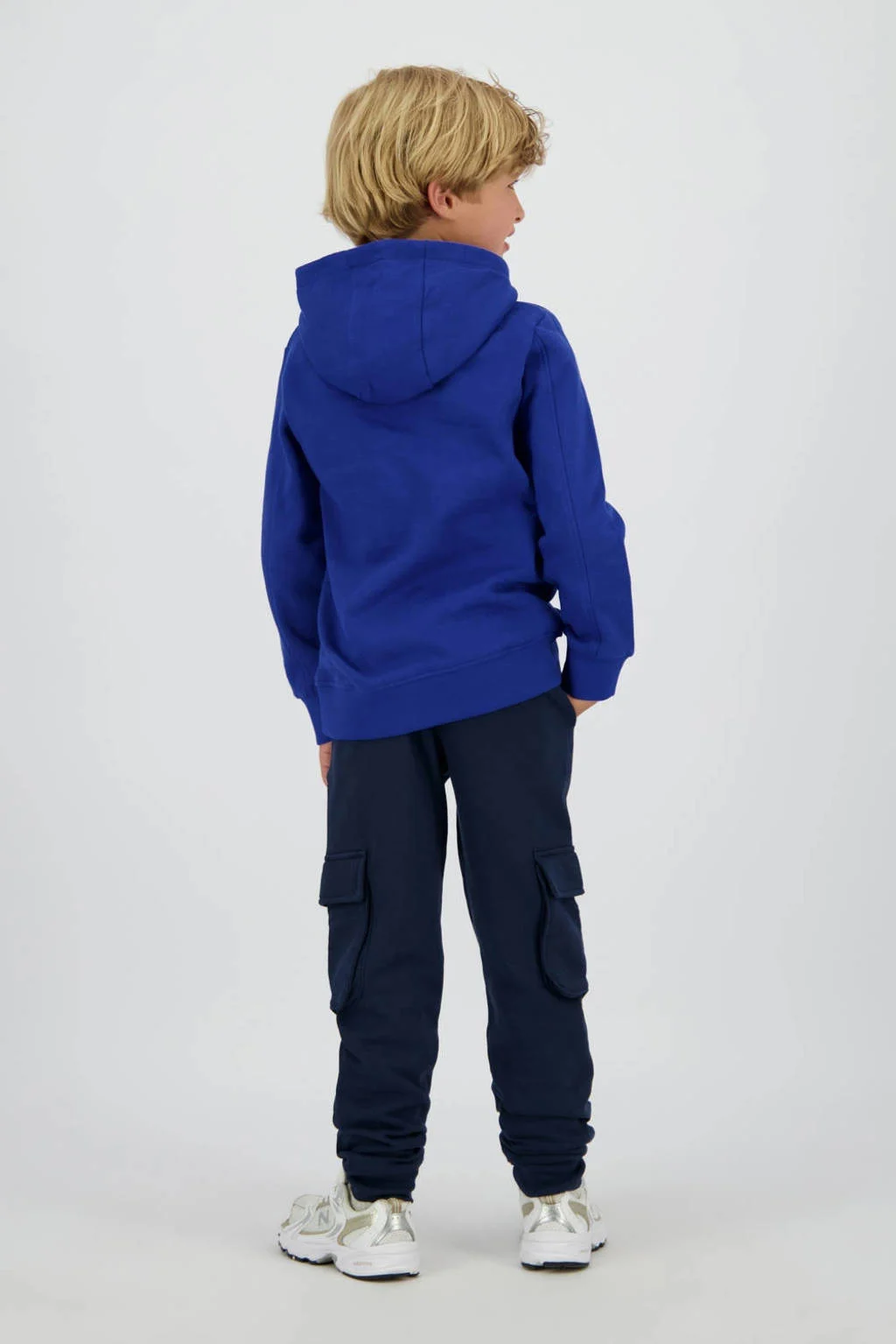 Vingino relaxed cargo broek donkerblauw