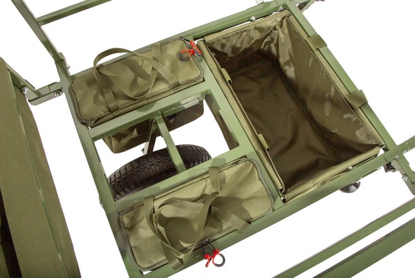 Chariot de transport Ultimate Ultraload Barrow System (incl. 4 sacs)