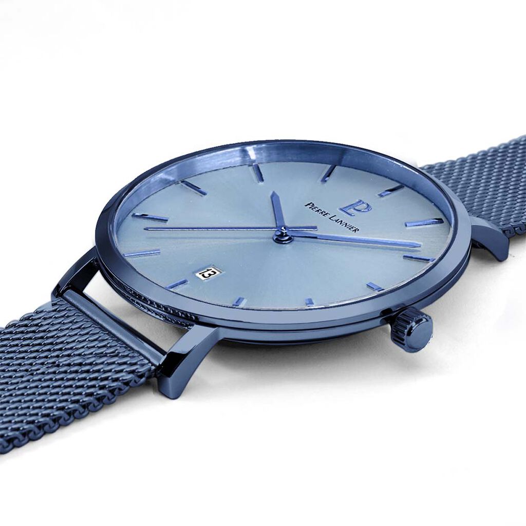 Montre Pierre Lannier Echo Bleu